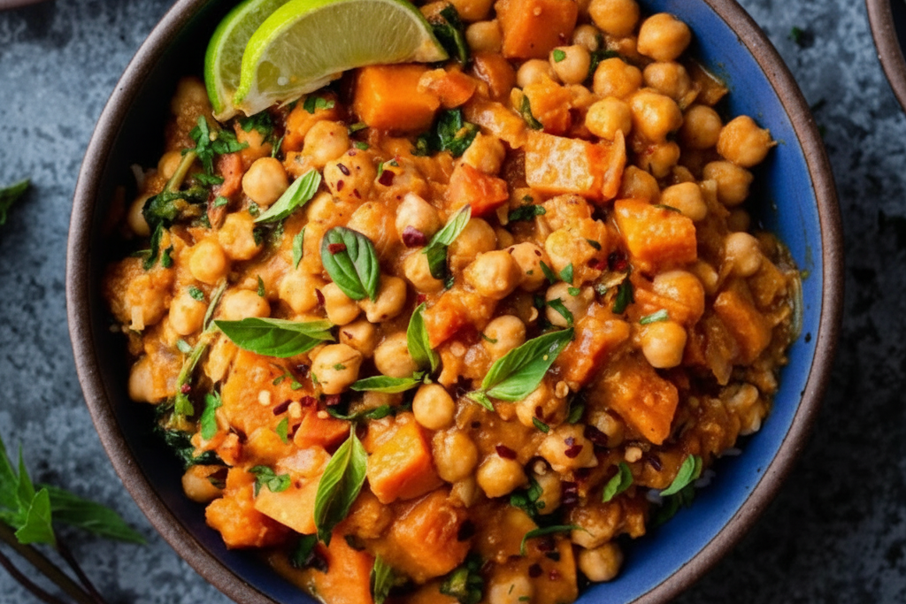 VEGAN LEMON CHICKPEA STEW