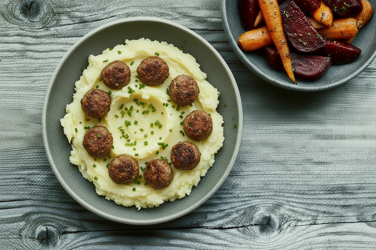 DIJON BEEF MEATBALLS