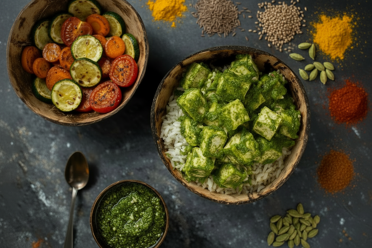 PALAK PANEER TOFU