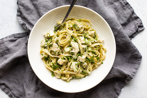 CHICKEN ROSEMARY PASTA